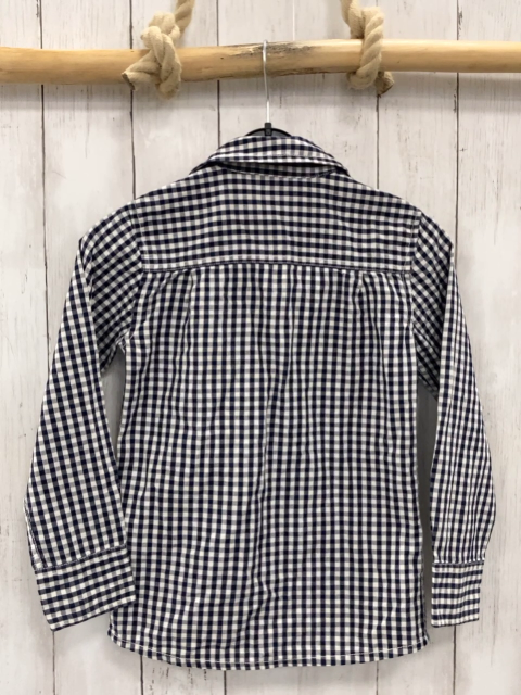 Esprit  Hemd  Gr. 116  schwarz weiß kariert 