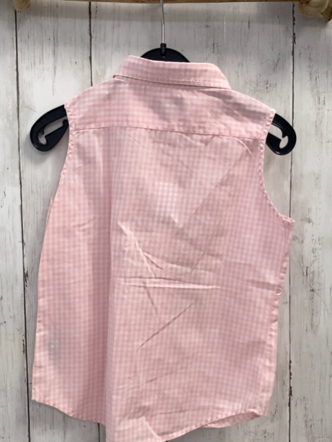 Ralph Lauren  Sommerbluse  Gr. 116  rosa weiß kariert