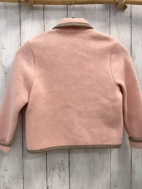 Loden Plankl  Janker  Gr. 116  rosa grauer Bund 