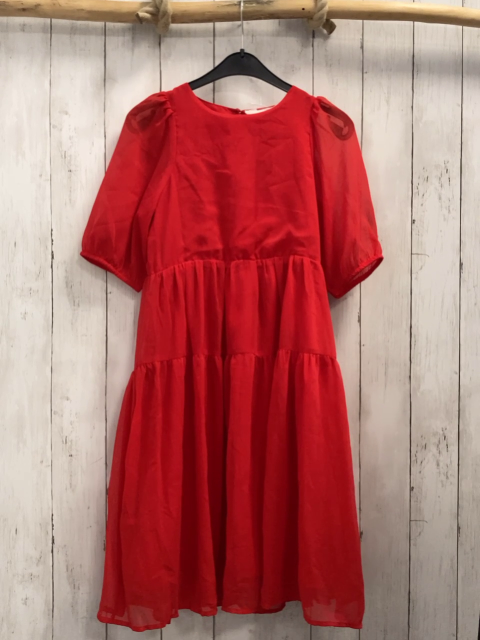 H&M  Kleid  Gr. 134  rot 