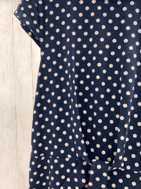 S´Oliver  Kleid  Gr. 170  blau weiß grauer Druck 