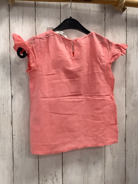 H&M  Sommerbluse  Gr. 116  rosa Noppen 