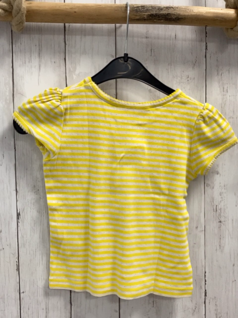 Mini Boden  T-Shirt  Gr. 110  gelb weiße St#1366ß0089reifen 