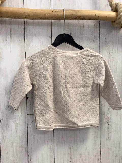 Alana Pullover  Gr. 56  hellgrau Strick seitlich geknöpft 