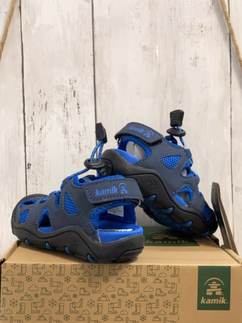 neu Kamik  Halbsandalen  Gr. 25  dunkelblau blau Karton vorhanden 