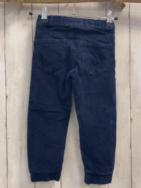   Hose  Gr. 104  blau Kord gefüttert 
