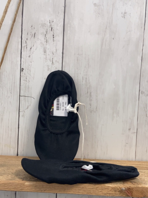 neu Gymnastikschlappen Gr. 29/30  schwarz