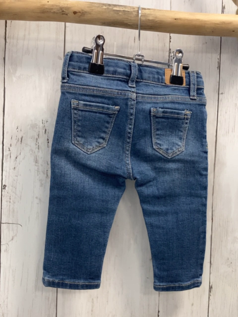 Zara  Jeggings  Gr. 74  blau Jeans Bund verstellbar 