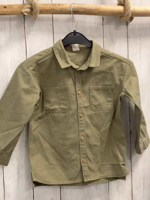 H&M  Hemd  Gr. 104  kiwi 