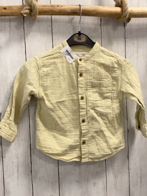 Zara  Hemd  Gr. 92  creme Struktur 