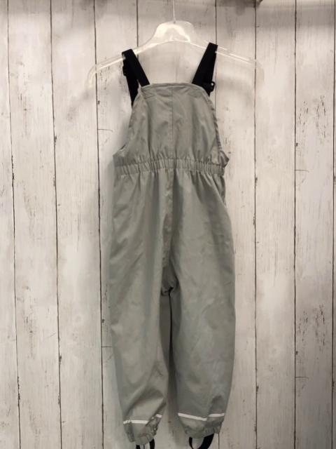 Zara  Regenhose  Gr. 104  hellgrau gummiert Fleecefutter 