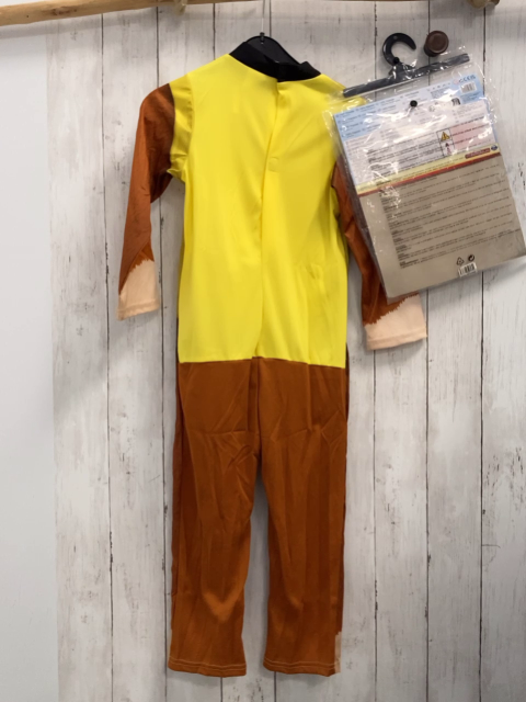 neu 2tlg  Karnevalkostüm  Gr. 110  braun gelb beige Paw Patrol Overall mit Maske 