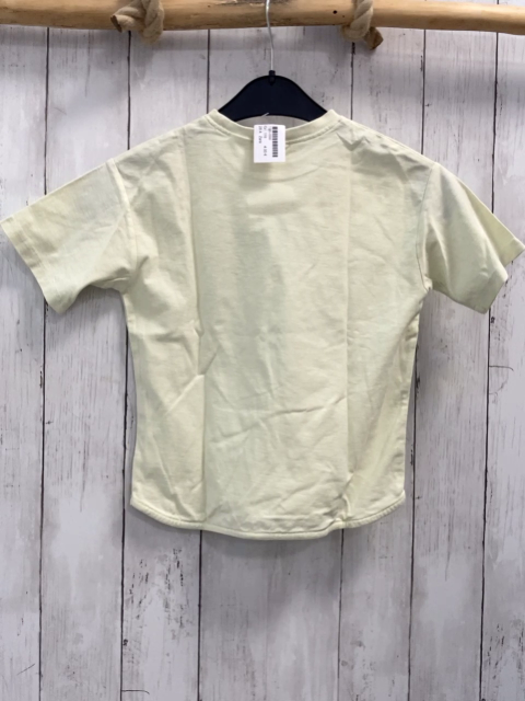 Zara  T-Shirt  Gr. 116  creme Frosch Schrift 