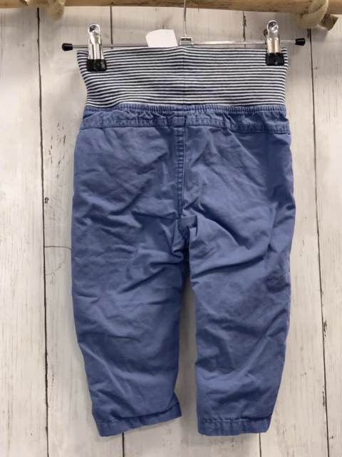  Hose Gr. 74  blau gestreifter Bund