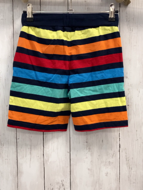Jako-o  Shorts  Gr. 140  blau bunte Streifen gelbe Kordel 