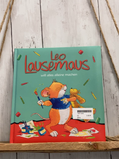 Buch Leo Lausemaus will alles alleine machen 