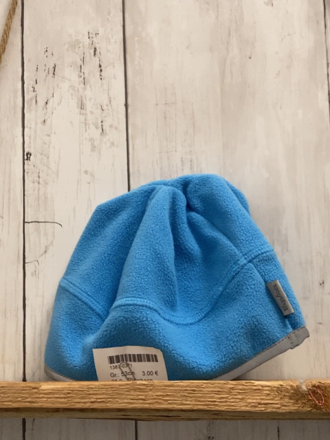 Playshoes  Mütze  Gr. 53cm  hellblau Fleece hellgrauer Bund 