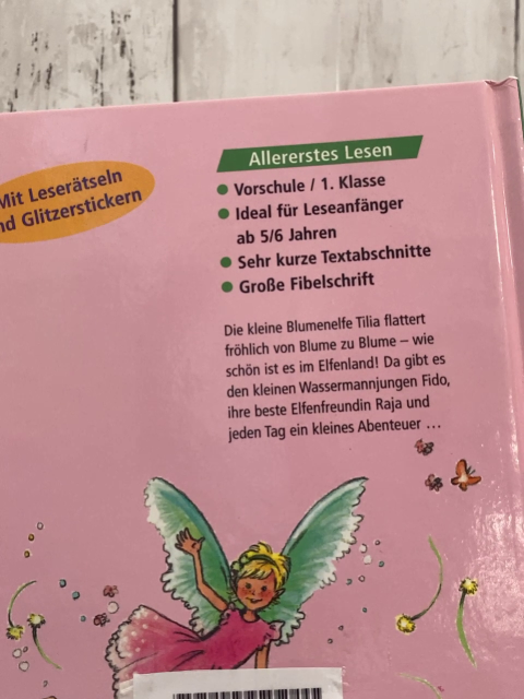 Bücherbär  Buch Kleine Blumenelfe Tilia Elfengeschichten 