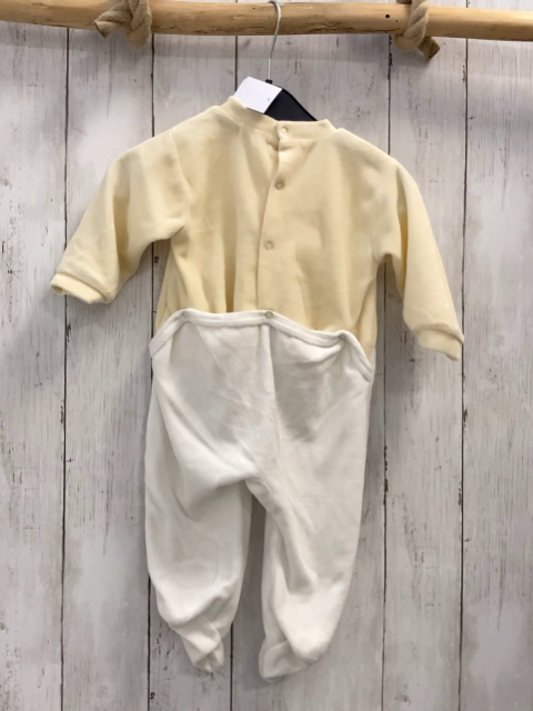 In Extenso  Strampler  Gr. 74  creme weiß Nicky Hasen Möhren 