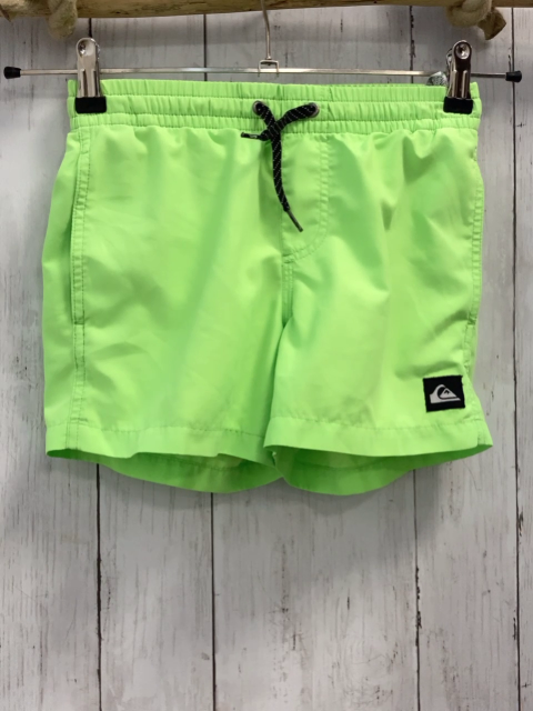 Quiksilver  Badeshorts  Gr. 128  hellgrün schwarze Kordel 