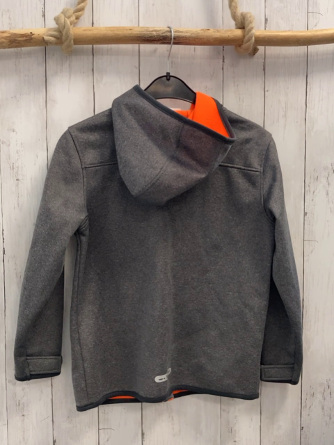  Softshelljacke  Gr. 146  grau orange bund 