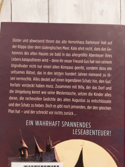  Buch Das Geheimnis von Darkmoor Hall 