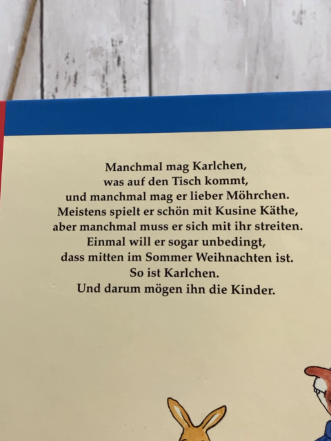   Buch Karlchengeschichten 