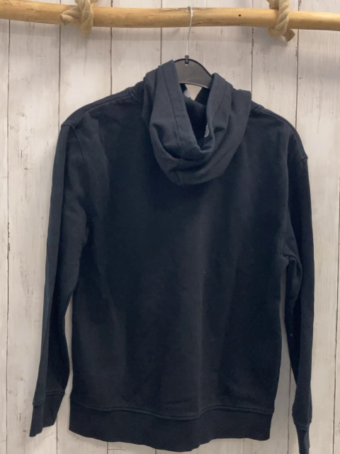   Pullover  Gr. 158  schwarz Kapuze weiß hellgrün hellblaue Punkte Kapuze 