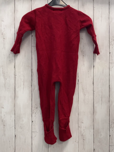 Reiff  Overall Gr. 86/92  rot Strick 70 % Schurwolle 30 % Seide 