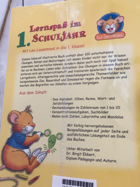 neu  Lernbuch Lernsaß im 1. Schuljahr 