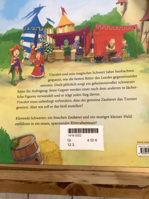   Buch Vincelot und der schwarze Ritter  
