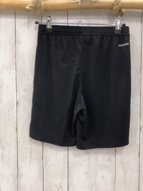 Adidas  Sportshorts  Gr. 152  schwarz weiße Schrift + weißes Label 