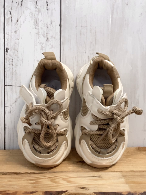   Schuhe  Gr. 21  weiß hellbraun 