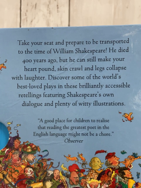  Buchschuber  mit 14 Büchern Tales from Shakespeare The Bard´s greatest plays 