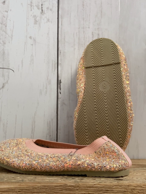 neu  Schuhe   Gr. 25  lachs mit Steinen 