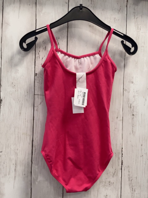 Bloch Sportanzug Gr. 116  pink Schleife aus Steinen  