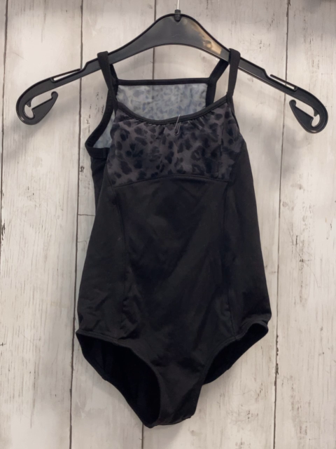   Sportanzug  Gr. 116  schwarz + schwarz grau gemustert 