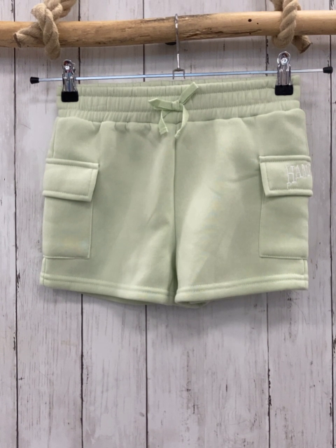 Olivia Kay  Shorts  Gr. 128  mint aufgesetzte Taschen Gummizugbund mit Schleife 