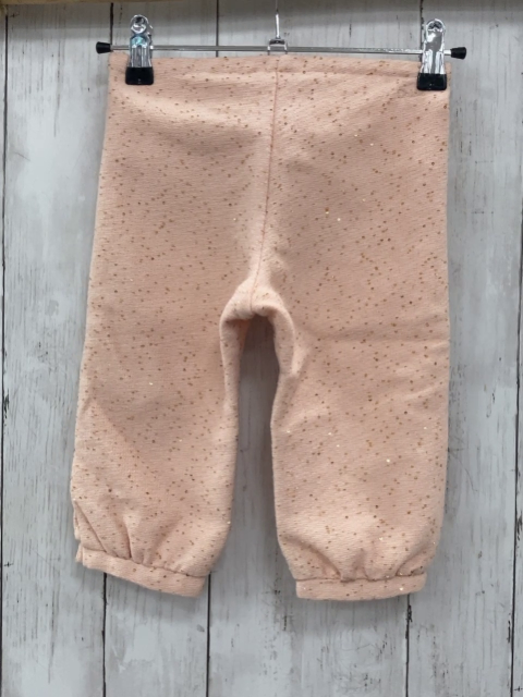 Chloé  Hose  Gr. 86  rosa goldene Glitzerpunkte 