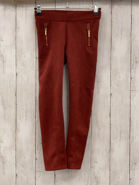 Janie & Jack  Jeggings  Gr. 128  rost goldene Reißverschlüsse 