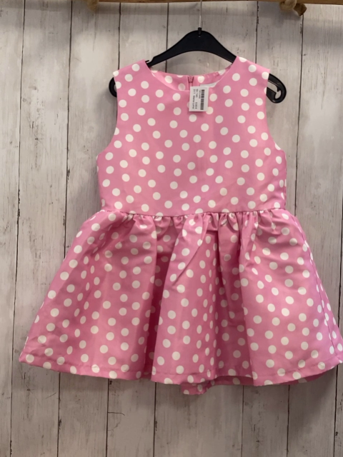 Mama Luma  Kleid  Gr. 140  rosa weiße Punkte 