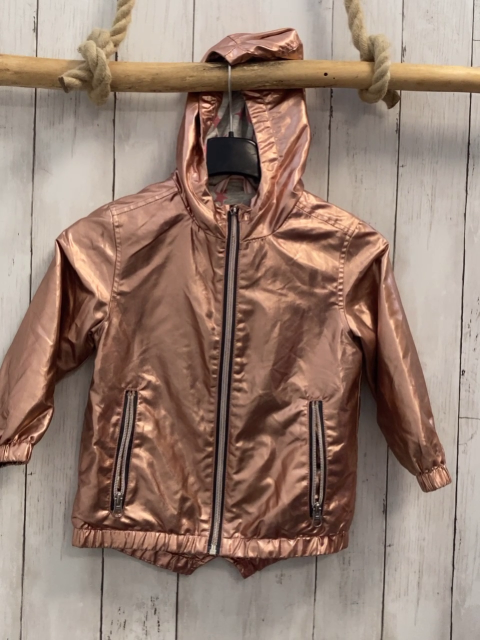 Next  Jacke  Gr. 98  lachs Lack dunkelgrauer Bund 