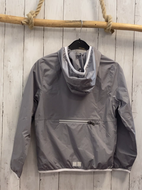 neu Marc O´ Polo  Regenjacke  Gr. 140  grau weißer Bund NP 69,95 € 