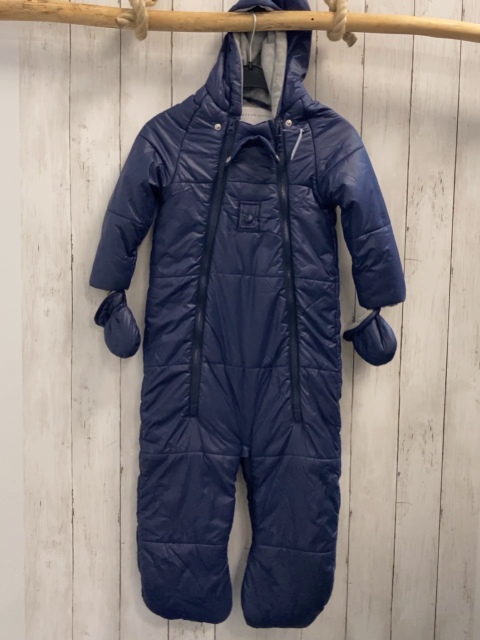 2tlg Bellybutton  Schneeoverall Gr. 92  blau mit Handschuhen 