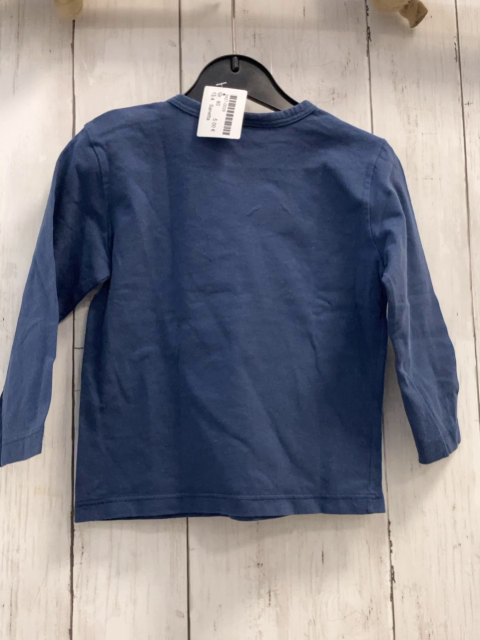 Sanetta  Langarmshirt Gr. 80  blau Feuerwehrmann 