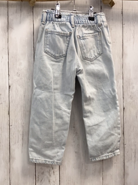 H&M  Hose  Gr. 98  hellblau Jeans Minnie Mouse Gummizugbund 