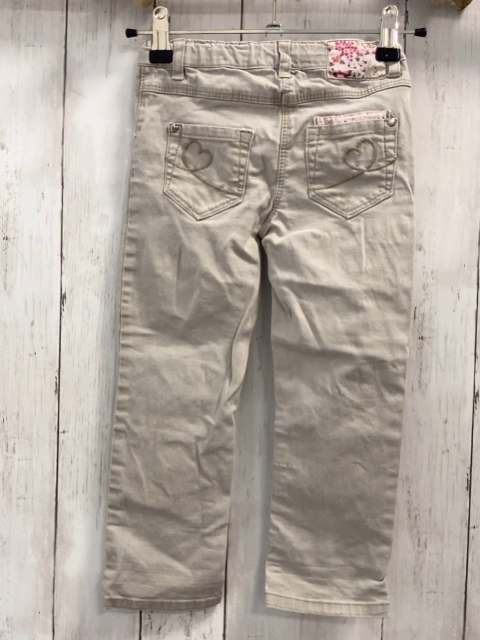 Vertbaudet  Hose  Gr. 104  grau Jeans Bund verstellbar