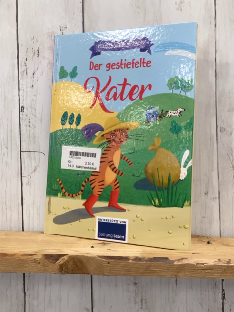 Märchenbibliothek  Buch Der gestiefelte Kater 
