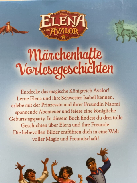  Buch Elena von Avalor Märchenhafte Vorlesegeschichten 