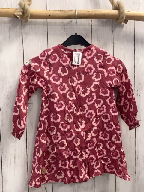 Bellybutton  Kleid  Gr. 92  himbeere rosa weiße Blüten 
